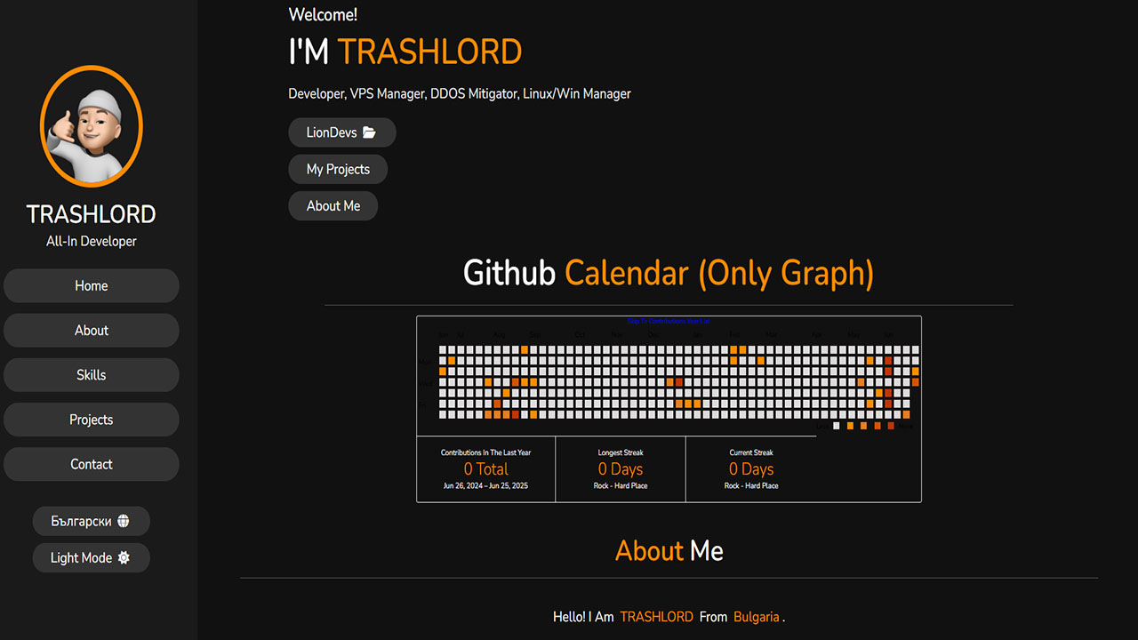 TRASHLORD portfolio